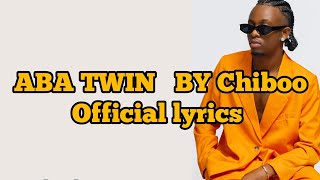 ABATWIN BY Chiboo official lyrics newrwandansong newsong rwandanmusic chibooabatwin [upl. by Edora768]