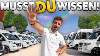 5 Dinge die DU als Einsteiger wissen solltest  CampingFahrzeug KAUFEN [upl. by Eetnuahs]