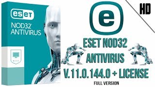 ESET Nod32 Antivirus 11 con Licencia de por vida 2018 [upl. by Estele925]