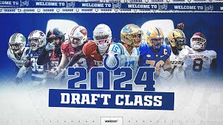 Draft To Compete  2024 Indianapolis Colts Draft Recap [upl. by Revolc]