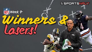 NFL Week 4 Biggest Winners amp Losers Including Bears DAndre Swift [upl. by Avad957]