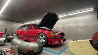 BMW E36 325 m52b25 turbo 280hp tuned by e36jp [upl. by Xerxes]