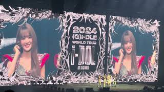 2024 GIDLE WORLD TOUR iDOL US Tacoma Dome WA Part 2 [upl. by Nylrem]