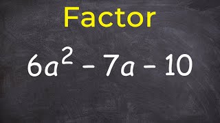 Factoring practice  Learn how to factor  Step by step math instruction [upl. by Debbee]