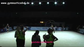 Arina Averina Ribbon Training  GP Thiais 2016 [upl. by Forlini191]