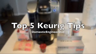 Top 5 Keurig Tips [upl. by Lynde665]