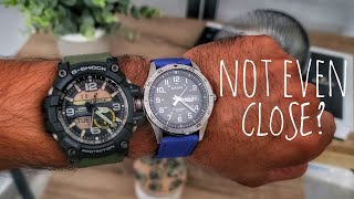 LOOM CHECK Comparing Loom Strength Between Casio MTPS120 and MudMaster Strap Change Update [upl. by Yurik]