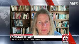 LtCOL Karen Kwiatkowski  What If Trump Goes Neocon [upl. by Darin]