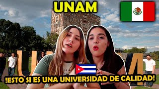 🇨🇺CUBANAS REACCIONAN a LA UNAM la 🇲🇽UNIVERSIDAD de LA NACIÓN [upl. by Laram479]