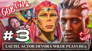 Laezel actor Devora Wilde plays Baldurs Gate 3 for the first time Part 3 [upl. by Alimac]