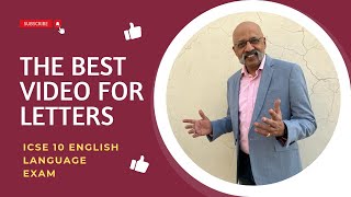 How to write the Best Formal and Informal Letter  ICSE Class 9 and 10 English Language  T S Sudhir [upl. by Divadnahtanoj]