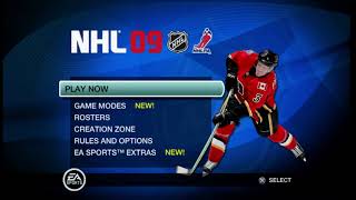 Panic At The Disco  Nine In The Afternoon  NHL 09 Menu Soundtrack PS2 [upl. by Rother]