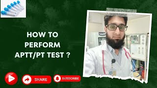 how to perform APTT test APTTActivated partial thromboplastin time [upl. by Llovera653]