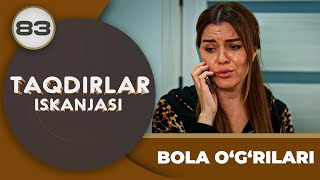 BOLA O‘G‘RILARI quotTaqdirlar Iskanjasiquot 83qism [upl. by Forbes359]