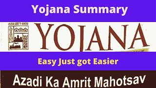 Yojana January 2022 Summary by TemsIAS [upl. by Bouley259]