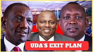 RUTO STRANDED AS SOME UDA MPS LEAKED EXIT PLAN AFTER HIS LAST MEETING WITH GACHAGUAS ALLIES [upl. by Yukio784]