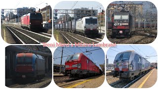 Una Grandissima Raccolta di Treni Merci In Transito a Milano Lambrate [upl. by Onitnevuj967]