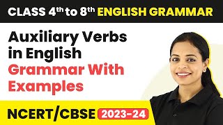 Auxiliary Verbs in English Grammar With Examples  Class 4th to 8th English Grammar [upl. by Laroy]