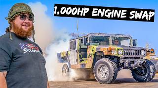 I Built A 1000HP Supercharged Humvee For a Top Secret Mission [upl. by Ori44]