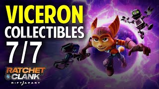 Viceron Collectibles Gold Bolt Armor Spybot Craiggerbear  Ratchet and Clank Rift Apart Guide [upl. by Rogers]