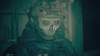 waste slowed  reverb  Tiktok edit remix [upl. by Brander157]