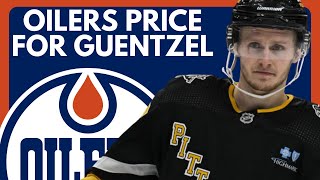 Edmonton Oilers Jake Guentzel TRADE PRICE From Pittsburgh Penguins [upl. by Stagg758]