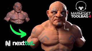 Zbrush Polypaint to Marmoset Easier than Arnold [upl. by Eudoca]