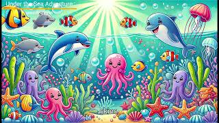 Under the Sea Adventure  Explore the Ocean with Fun Kids Song [upl. by Emalee757]