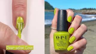 OPI SUMMER 2021  Malibu Collection  Review with live swatches amp comparisons [upl. by Scurlock]