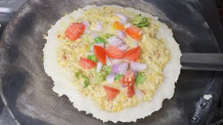 बिना एक बूंद तेल सोडा और ईनो के 5 मिनट में बनाएं लोहे के तवे पर dosa  dosa recipe  breakfast [upl. by Shafer]