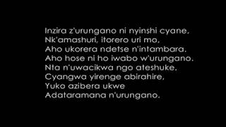 Urungano lyrics  Rugamba Sipiriyani  Amasimbi n Amakombe 1979  Rwanda  Karahanyuze [upl. by Aidnama]