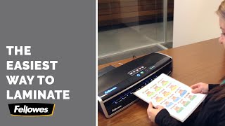 How to Use a Fellowes LaminatorFellowes Laminating [upl. by Suzie]