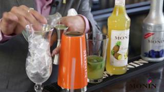 MONIN PINEAPPLE SYRUP ISLANDS THREE MOCKTAIL [upl. by Arorua23]