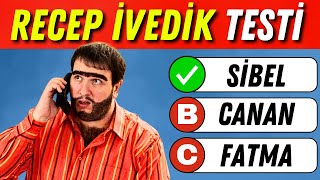 Recep İvediki Ne Kadar Tanıyorsun 🧠 Recep İvedik Testi [upl. by Elpmet712]