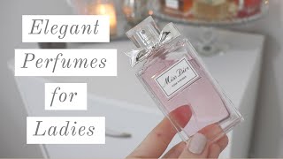 5 Elegant Perfumes for Ladies  amp 3 Honorable Mentions  Collab With Chloe Zadori [upl. by Akialam]