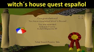 OSRS witchs house quest español 2024 [upl. by Rosco]