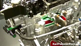 Ford EcoBoost 20 engine display [upl. by Hallutama]