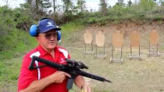 AR15 5 shots in 1 second with fastest shooter ever Jerry Miculek Shoot Fast [upl. by Reniti193]