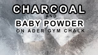 CHARCOAL amp BABY POWDER  2 BLOCKS OF ADER GYM CHALK [upl. by Hildegarde]