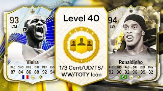 LEVEL 40 ICON PICKS amp PACKS 😲 FC 24 Ultimate Team [upl. by Hook304]