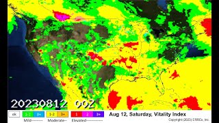 Aug 12 Migraine weather risk [upl. by Yrffoeg417]