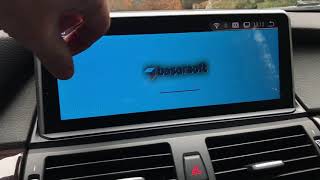 Android 1025 inch head unit in a BMW X5 35d E70 [upl. by Eey]