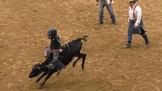 Calf Riding  2018 Junior Bull Riding National Finals NJBRA [upl. by Faucher]