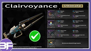 Unlock CLAIRVOYANCE ultimate weapon with EASY farm rotation [upl. by Auburn]