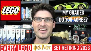 Every LEGO Harry Potter Set Retiring in 2023  My Ranks and Grades for Investing [upl. by Nagoh]