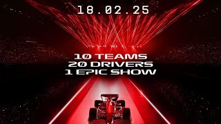 All 10 F1 cars will be unveiled in Feb 2025 BrazilGP BrazilianGP 🇧🇷 F175  F175LIVE [upl. by Arimas415]