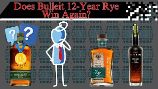 Rye Whiskey Blind Challenge  Round 2  Bulleit 12Year Takes on New Riff and Wilderness Trail Rye [upl. by Bresee]