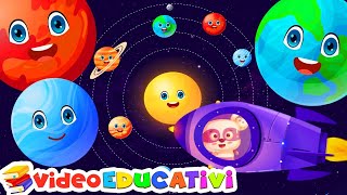 SISTEMA SOLARE per Bambini 🌎🪐☀️ Il Sole e i 8 Affascinanti Pianeti 📖 VIDEO EDUCATIVI per Bambini [upl. by Aihtebat]