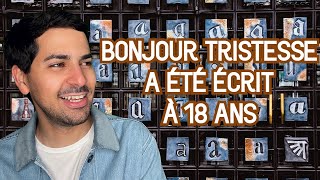 BONJOUR TRISTESSE A ÉTÉ ÉCRIT À 18 ANS  RÉSUMÉ [upl. by Alyakcim]