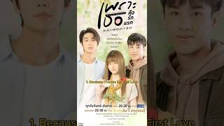 Top 5 Prim Chanikarn Thai Dramas 2024 thaidrama facts viral top10 trending fyp shorts [upl. by Balac]